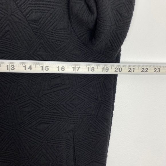 KappaAhl Jacket Womens Medium Black Quilted Blazer Zipper Front Pockets Soft - Picture 9 of 10